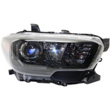 For Toyota Tacoma Headlight Assembly 2017 2018 2019 w/ LED Foglamps Black Bezel (CLX-M0-312-11AEL-ASN2N-CL360A50-PARENT1)