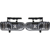 For GMC Yukon XL Fog Light Assembly 2000 01 02 03 04 2005 w/o Denali (CLX-M0-335-2002L-AS-CL360A51-PARENT1)