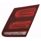 For Mercedes-Benz E300 / E350 / E400 / E550 / E63 AMG Sedan / Hybrid Inner Tail Light Assembly 2014 On Luggage Lid (CLX-M0-440-1317L-AQ-CL360A50-PARENT1)