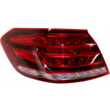 For Mercedes-Benz E250 / E300 / E350 / E400 / E550 / E63 AMG Sedan Outer Tail Light Assembly 2015 2016 CAPA (CLX-M0-340-1914L-AC2-CL360A50-PARENT1)