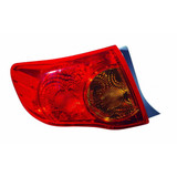 For Toyota Corolla 2009 2010 Tail Light Assembly (CLX-M0-312-1992L-AS-CL360A50-PARENT1)