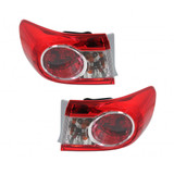 For Toyota Corolla Tail Light Assembly 2011 2012 2013 (CLX-M0-312-19A8L-AS-CL360A50-PARENT1)