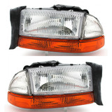 CarLights360: For 1998-2003 Dodge Durango Headlight Assembly DOT Certified (CLX-M0-20-5064-09-1-CL360A2-PARENT1)