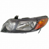 CarLights360: For 2006 2007 2008 Honda Civic Headlight Assembly CAPA Certified (Vehicle Trim: Sedan; CAPA) (CLX-M0-20-6734-01-9-CL360A1-PARENT1)