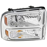 CarLights360: For 2005 2006 2007 Ford F-250 Super Duty Headlight Assembly DOT w/ Bulbs (CLX-M0-20-6700-00-1-CL360A2-PARENT1)