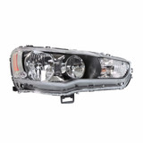 CarLights360: For 2009-2014 Mitsubishi Lancer Headlight Assembly DOT Certified w/Bulbs Halogen Type (CLX-M0-20-9258-00-1-CL360A1-PARENT1)
