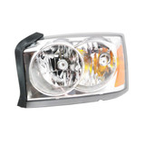 CarLights360: For 2005 Dodge Dakota Headlight Assembly DOT Certified w/Bulbs (CLX-M0-20-6588-00-1-CL360A1-PARENT1)