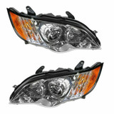 CarLights360: For 2008 2009 Subaru Legacy Headlight Assembly DOT Certified w/ Bulbs (CLX-M0-20-9018-00-1-CL360A1-PARENT1)