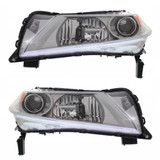 CarLights360: For 2010 2011 Acura TL Headlight Assembly HID (CLX-M0-20-9072-01-CL360A1-PARENT1)