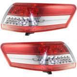 CarLights360: For 2010 2011 Toyota Camry Tail Light Assembly DOT Certified w/Bulbs (CLX-M0-11-6330-00-1-CL360A1-PARENT1)