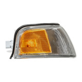 CarLights360: For 1997 98 99 00 2001 Mitsubishi Mirage Turn Signal / Parking Light Assembly w/Bulbs (Vehicle Trim: Sedan) (CLX-M0-18-5502-00-CL360A1-PARENT1)