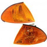 CarLights360: For 2001 BMW 320i Turn Signal / Parking Light Assembly DOT Certified w/Bulbs (Vehicle Trim: Sedan) (CLX-M0-18-5356-00-1-CL360A1-PARENT1)
