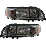 CarLights360: For 2005 06 07 08 2009 Volvo S60 Headlight Assembly DOT Certified w/ Bulbs Halogen Type (CLX-M0-20-9082-90-1-CL360A1-PARENT1)