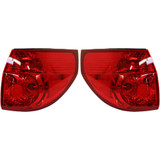 CarLights360: For 2006 2007 2008 2009 2010 Toyota Sienna Tail Light Assembly DOT Certified w/ Bulbs (CLX-M0-11-6206-00-1-CL360A1-PARENT1)