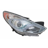 CarLights360: For 2013 2014 2015 Hyundai Sonata Headlight Assembly DOT Certified w/ Bulbs Halogen Type (Vehicle Trim: Hybrid Limited ; Hybrid Premium) (CLX-M0-20-9690-00-1-CL360A1-PARENT1)