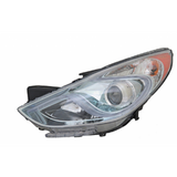 CarLights360: For 2013 2014 2015 Hyundai Sonata Headlight Assembly DOT Certified w/ Bulbs Halogen Type (Vehicle Trim: Hybrid Limited ; Hybrid Premium) (CLX-M0-20-9690-00-1-CL360A1-PARENT1)