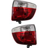 CarLights360: For 2011 2012 2013 Dodge Durango Tail Light Assembly DOT Certified w/Bulbs (CLX-M0-11-6426-00-1-CL360A1-PARENT1)
