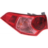 CarLights360: For 2011 12 13 2014 Acura TSX Tail Light Assembly DOT Certified Pink Lens w/Bulbs (Vehicle Trim: Sedan) (CLX-M0-11-6452-90-1-CL360A1-PARENT1)