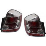 CarLights360: For 2010 2011 2012 Nissan Sentra Tail Light Assembly DOT Certified w/Bulbs (Vehicle Trim: Base SL S) (CLX-M0-11-6388-00-1-CL360A1-PARENT1)