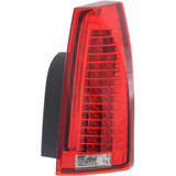 CarLights360: For 2008 - 2013 Cadillac CTS Tail Light Assembly DOT Certified Red Lens w/Bulbs (Vehicle Trim: Sedan ; V; Sedan) (CLX-M0-11-6398-00-1-CL360A1-PARENT1)