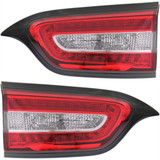 CarLights360: For 2014 2015 2016 Jeep Cherokee Tail Light Assembly DOT Certified w/ Bulbs (CLX-M0-17-5476-00-1-CL360A1-PARENT1)