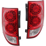 CarLights360: For 2011 12 13 2014 Dodge Grand Caravan Tail Light Assembly DOT Certified w/Bulbs (CLX-M0-11-6370-00-1-CL360A1-PARENT1)