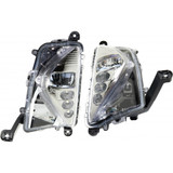 CarLights360: For 2016 2017 2018 Toyota Prius Fog Light Assembly DOT Certified w/Bulbs (Vehicle Trim: Four Touring Three Touring Touring) (CLX-M0-19-6180-00-1-CL360A1-PARENT1)