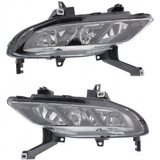 CarLights360: For 2017 2018 Nissan Maxima Fog Light Assembly DOT Certified w/Bulbs (Vehicle Trim: Sedan ) (CLX-M0-19-6158-00-1-CL360A1-PARENT1)