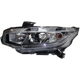 CarLights360: For 2017 2018 Honda Civic Headlight Assembly DOT w/Bulbs (Trim: EX-L ; EX-T; Coupe ; EX-T; EX-T ; EX; EX ; LX-P; Coupe ; LX; Coupe ; LX; LX ; Sport) (CLX-M0-20-9778-00-1-CL360A2-PARENT1)