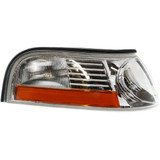 CarLights360: For 2003 2004 2005 Mercury Grand Marquis Corner Signal / Side Marker Light Assembly CAPA Certified Chrome (CLX-M0-18-5894-01-9-CL360A1-PARENT1)