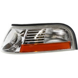 CarLights360: For 2003 2004 2005 Mercury Grand Marquis Corner Signal / Side Marker Light Assembly CAPA Certified Chrome (CLX-M0-18-5894-01-9-CL360A1-PARENT1)