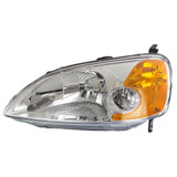 CarLights360: For 2001 2002 2003 Honda Civic Headlight Assembly DOT Certified (Vehicle Trim: Coupe) (CLX-M0-20-6238-01-1-CL360A1-PARENT1)