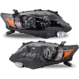 CarLights360: For 2012 Lexus RX350 HeadLight Assembly w/Bulbs Black Housing CAPA Certified (CLX-M1-323-1105L-AC2-CL360A1-PARENT1)