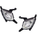 CarLights360: For 2016 2017 2018|Kia Sorento Fog Light Assembly w/Bulbs DOT Certified (CLX-M1-322-2043L-AF-CL360A1-PARENT1)