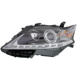 CarLights360: For 2015 Lexus RX450h Headlight Assembly w/Bulbs Black Housing CAPA Certified (CLX-M1-323-1116L-AC2-CL360A2-PARENT1)