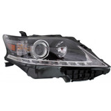 CarLights360: For 2015 Lexus RX450h Headlight Assembly w/Bulbs Black Housing CAPA Certified (CLX-M1-323-1116L-AC2-CL360A2-PARENT1)