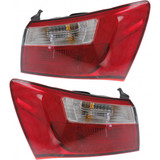 CarLights360: For 2012-2017 Kia Rio Tail Light Assembly w/Bulbs CAPA Certified (CLX-M1-322-1942L-AC-CL360A1-PARENT1)