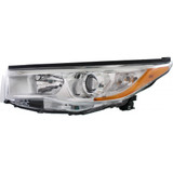 CarLights360: For 2014 2015 2016 Toyota Highlander Headlight Assembly Chrom w/Bulbs CAPA Certified (CLX-M1-311-11F2L-AC1-CL360A1-PARENT1)