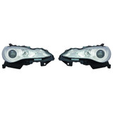 CarLights360: For 2013 2014 2015 2016 Scion FR-S Headlight Assembly w/Bulbs DOT Certified (CLX-M1-311-11D9L-AF-CL360A1-PARENT1)