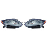 CarLights360: For 2014 2015 2016 NISSAN ROGUE Head Light Assembly (CLX-M1-314-1194LMASM2-CL360A1-PARENT1)