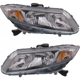 For Honda Civic Sedan / Hybrid Headlight Assembly 2013 2014 2015 (CLX-M0-317-1162L-ASN2-CL360A55-PARENT1)
