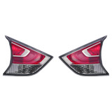 CarLights360: For 2014 2015 2016 NISSAN ROGUE Tail Light Inner w/Bulbs DOT Certified (CLX-M1-314-1310L-AF-CL360A1-PARENT1)