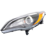 For Chrysler 200 Headlight Assembly 2011 12 13 2014 Black Bezel S/Convertible (CLX-M0-333-1192L-ASD2-CL360A50-PARENT1)