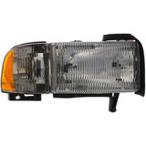 For Dodge Ram 1500 / 2500 / 3500 Headlight Combo Assembly 1994-2002 w/o Sport Package (CLX-M0-333-1104L-CSU-CL360A51-PARENT1)