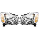 For Nissan Titan / Armada Headlight Assembly 2004 05 06 2007 (CLX-M0-315-1155L-AS-CL360A50-PARENT1)