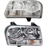 For Chrysler 300 Headlight Assembly 2009 2010 2.7L / 3.5L w/o Delay Option 07 (CLX-M0-333-1171L-ASN-CL360A50-PARENT1)