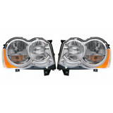 For Jeep Grand Cheorkee Headlight Assembly 2008 2009 2010 Halogen (CLX-M0-333-1188L-AS-CL360A50-PARENT1)