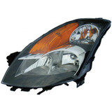 For Nissan Altima Headlight Assembly 2007 Sedan/Hybrid Halogen Black Bezel (CLX-M0-315-1164L-AS2-CL360A50-PARENT1)