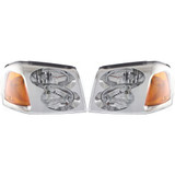 For GMC Envoy XL Headlight Assembly 2002 03 04 05 2006 (CLX-M0-335-1120L-AS-CL360A51-PARENT1)