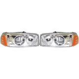 For GMC Yukon XL 1500 Denali Headlight Assembly 2001 02 03 04 05 2006 (CLX-M0-335-1114L-AS-CL360A51-PARENT1)